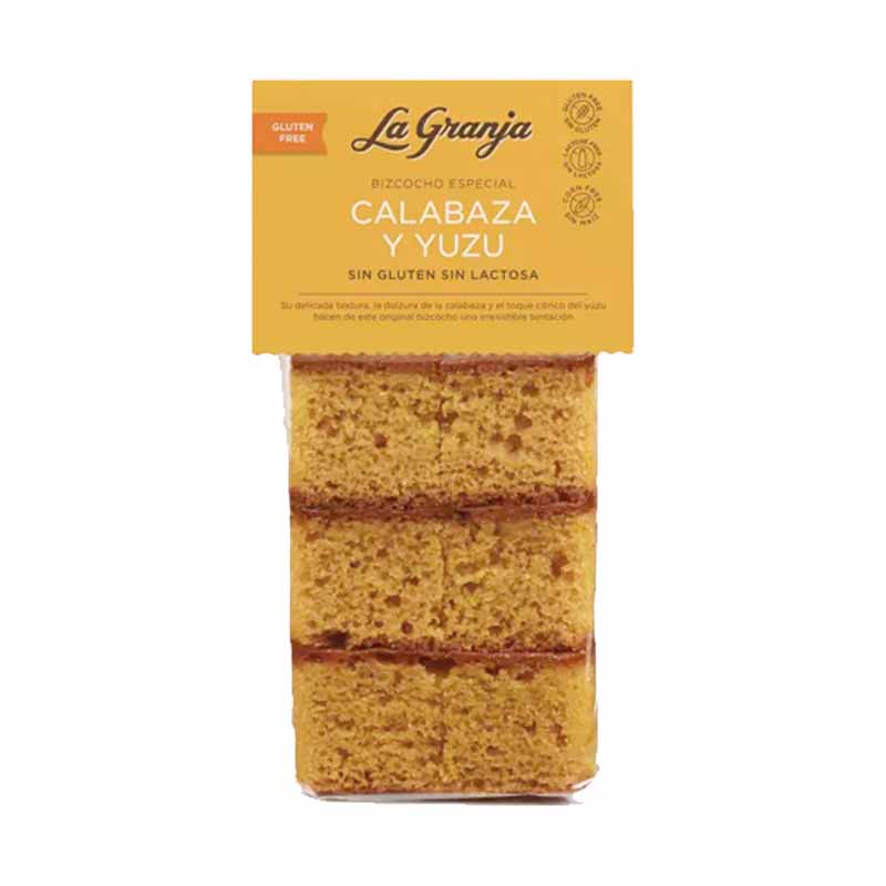 Bizcocho de calabaza y yuzu