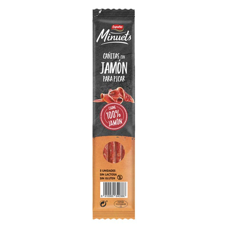 Cañitas de jamón