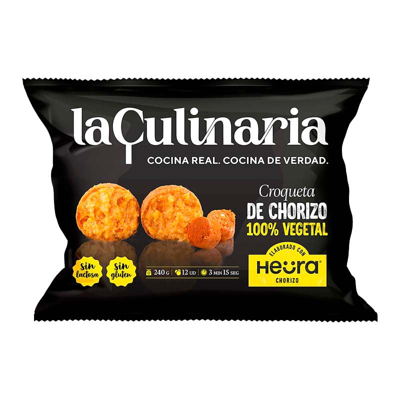 Croquetas de chorizo vegetal