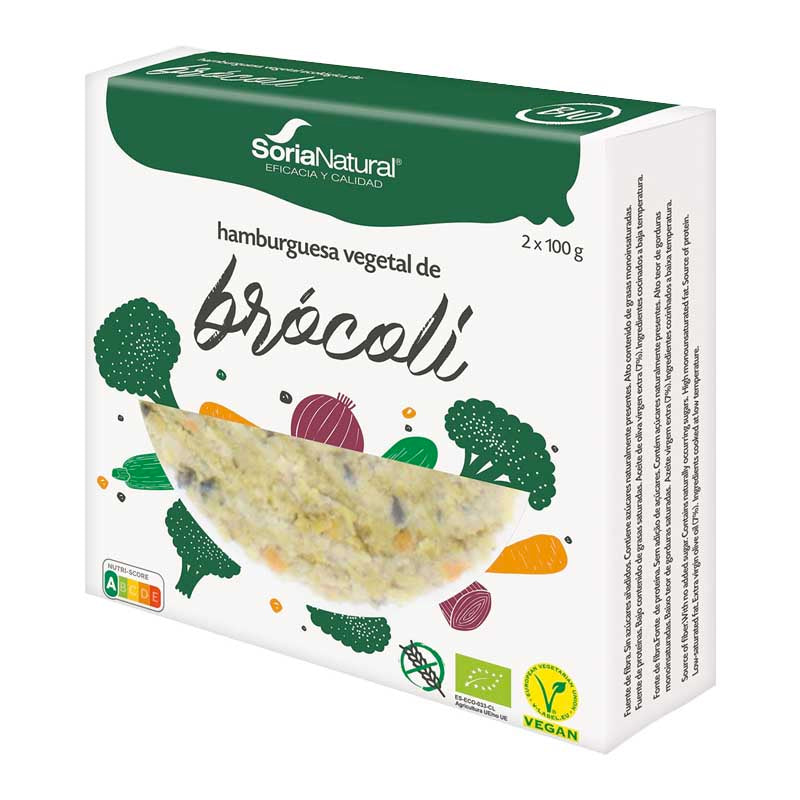 Hamburguesa de brócoli