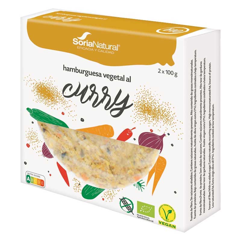 Hamburguesa al curry