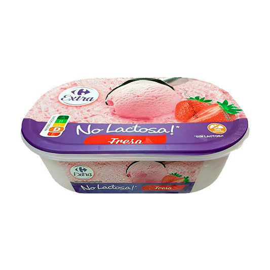 Helado fresa