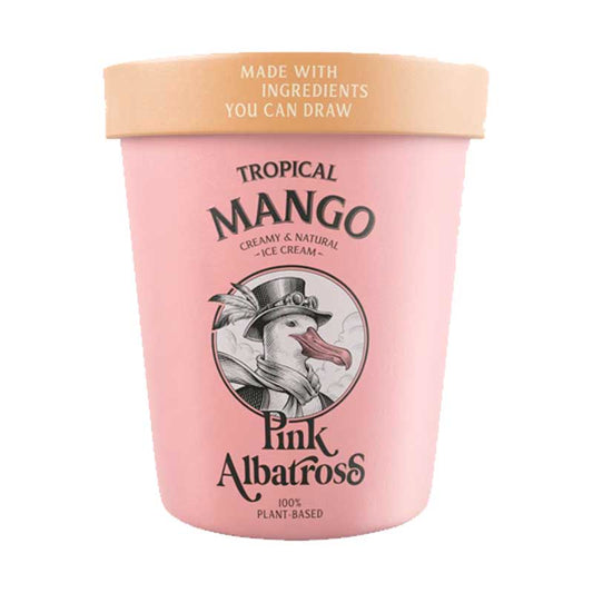 Helado mango tropical