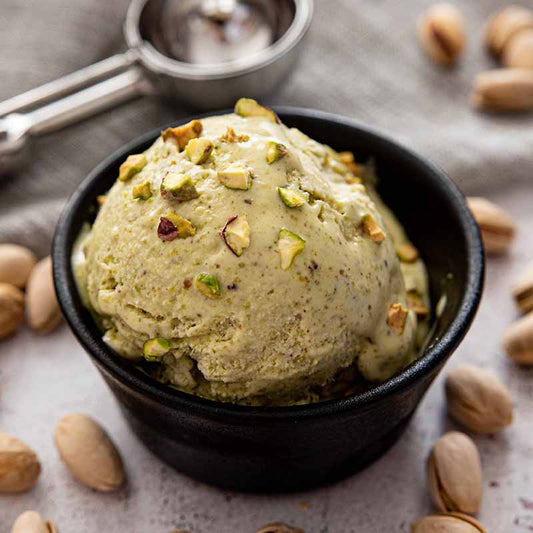 Helado de pistacho