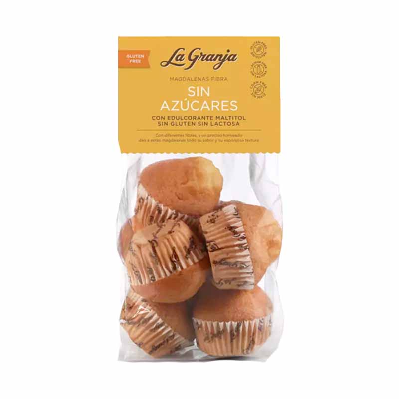 Magdalenas sin azúcares