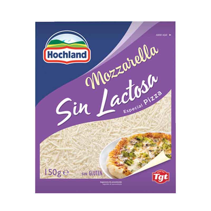 Queso mozzarella rallado