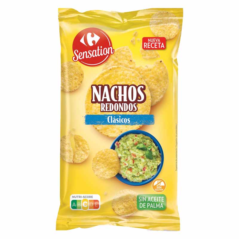 Nachos redondos clásicos