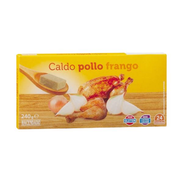 Pastillas de caldo de pollo