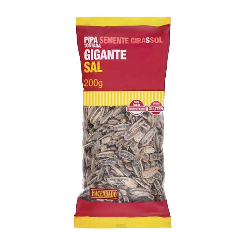 Pipas con sal