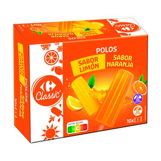 Polo limón naranja