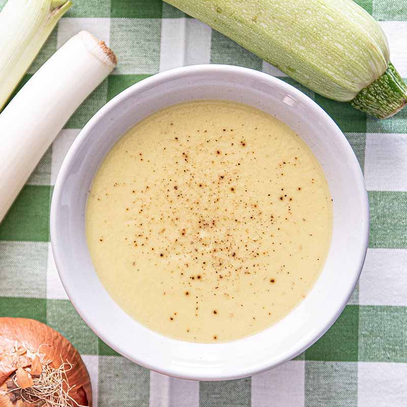 Puré de calabacín