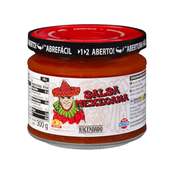 その他 salsa Salsa mexicana – Sin trazas | Sin gluten & Sin lactosa