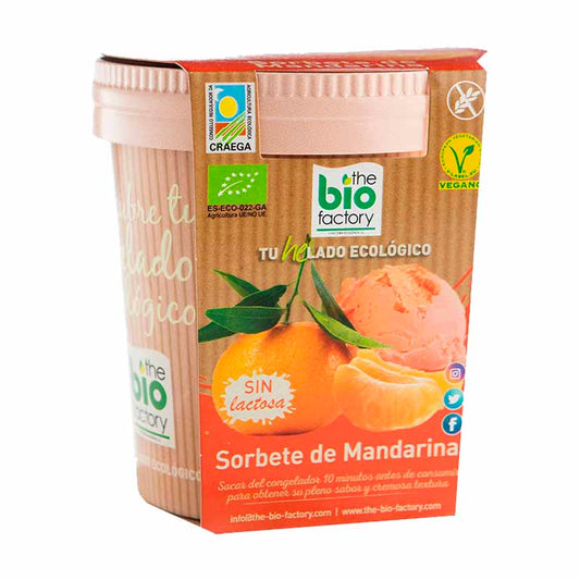 Sorbete de mandarina