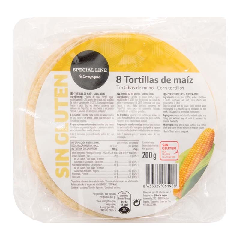 Tortillas de maíz