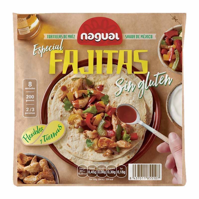 Tortillas especial fajitas