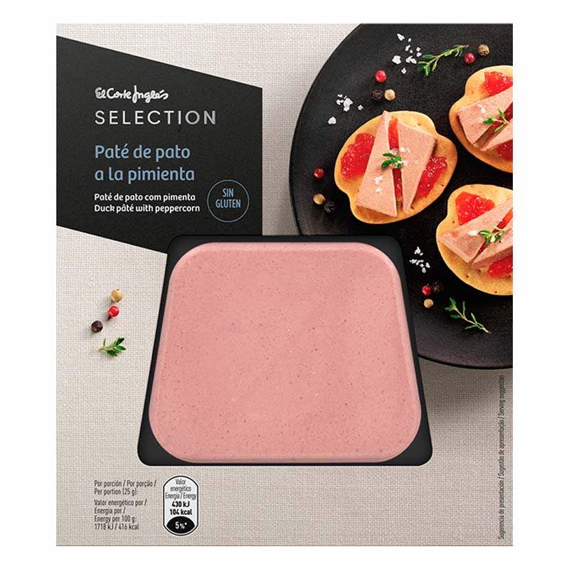 Paté de pato a la pimienta