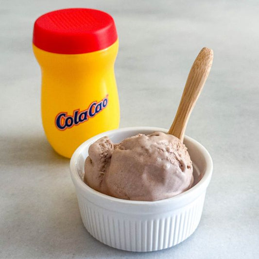 Helado de ColaCao
