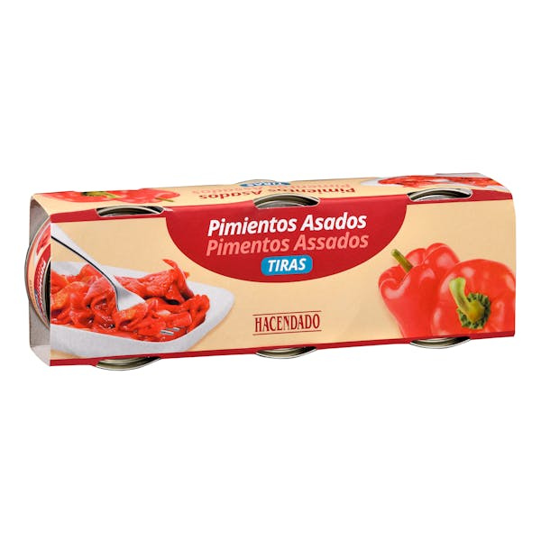 Pimientos rojos asados
