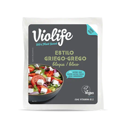 Queso vegano estilo griego