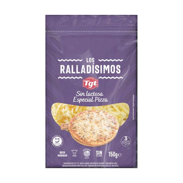 Queso rallado especial pizza
