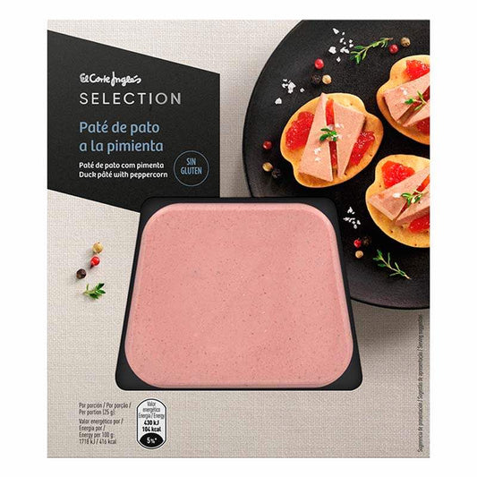 Paté de pato a la pimienta